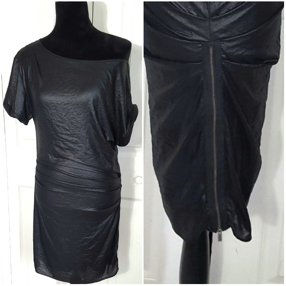 BCBGMaxAzria Bodycon 1990s Style Zipper Dress